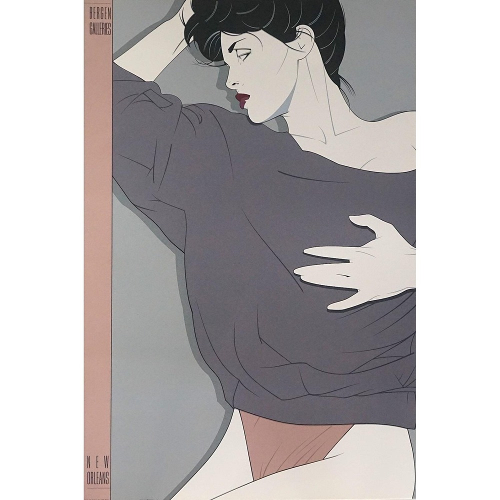 Patrick Nagel -Commemorative #12 Silkscreen Screen Print Signed - Mint Serigraph